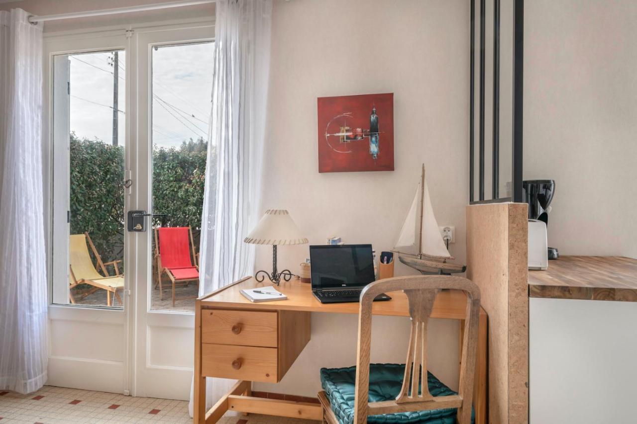 Belle maison avec jardin à 160 m de la Grande Plage de Tharon Saint-Michel-Chef-Chef Exterior foto