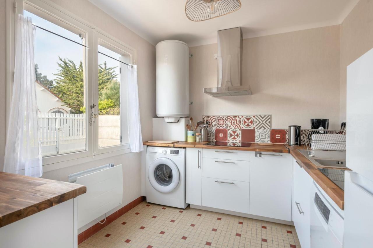 Belle maison avec jardin à 160 m de la Grande Plage de Tharon Saint-Michel-Chef-Chef Exterior foto