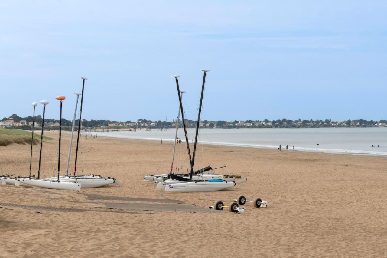 Belle maison avec jardin à 160 m de la Grande Plage de Tharon Saint-Michel-Chef-Chef Exterior foto